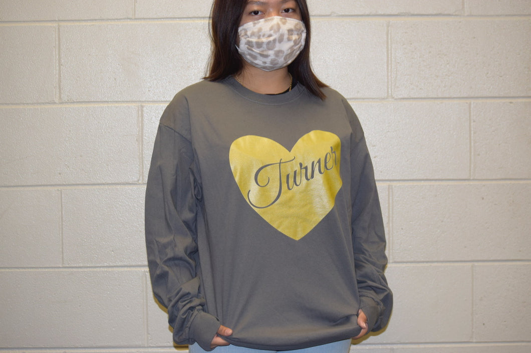 Turner Heart T-shirts -- Long Sleeved