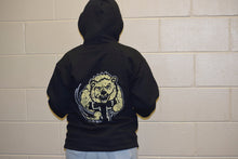 Load image into Gallery viewer, Black Hoody with Gray Hood liner
